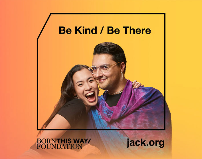 Born This Way Foundation and Jack.org partner to bring Be There across borders.